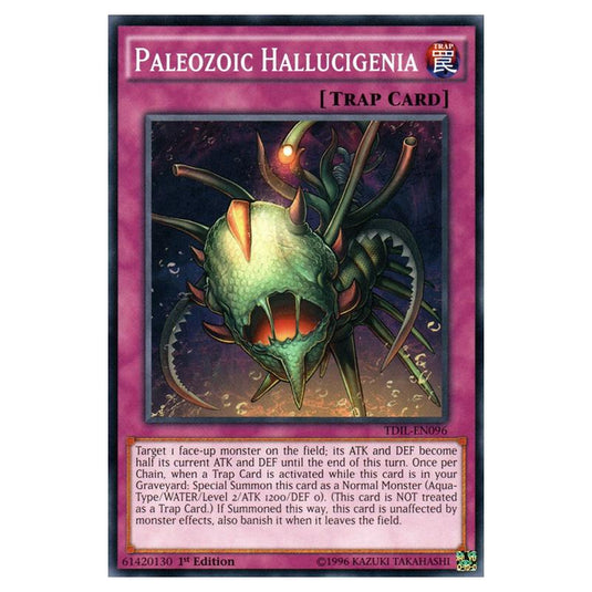 Yu-Gi-Oh! - The Dark Illusion - Paleozoic Hallucigenia (Common) TDIL-EN096