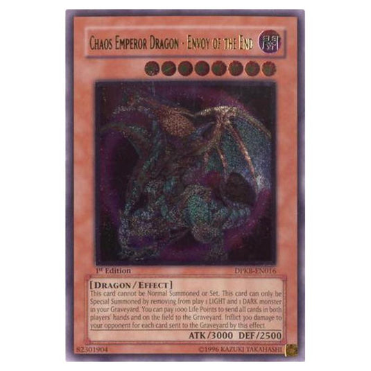 Yu-Gi-Oh! - Duelist Pack - Kaiba - Chaos Emperor Dragon - Envoy of the End (Ultimate Rare) DPKB-EN016