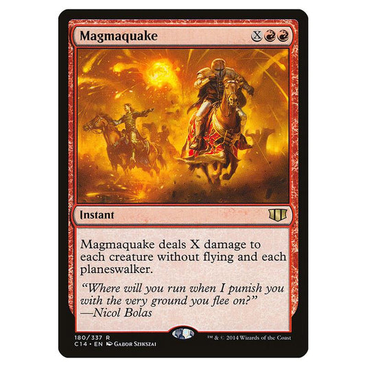 Magic The Gathering - Commander 2014 - Magmaquake - 180