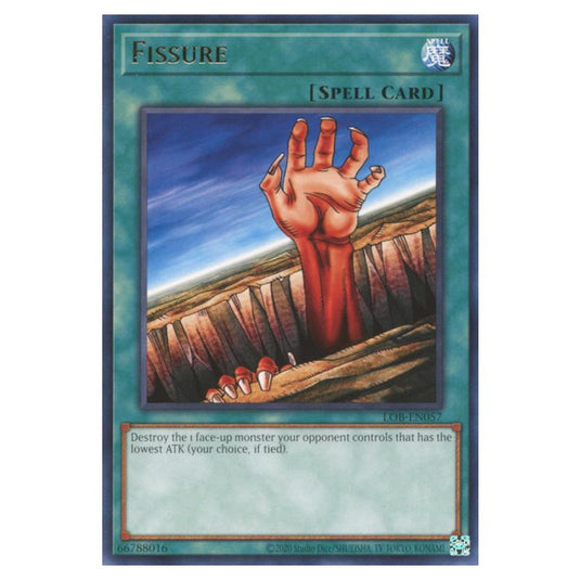 Yu-Gi-Oh! - Legend of Blue Eyes White Dragon (25th Anniversary Edition) - Fissure (Rare) - LOB25-EN057