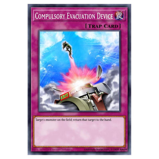 Yu-Gi-Oh! - Structure Deck - Zombie Madness - Compulsory Evacuation Device (Common) SD2-EN028
