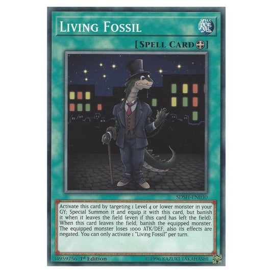 Yu-Gi-Oh! - Structure Deck - Shaddoll Showdown - Living Fossil (Common) SDSH-EN030