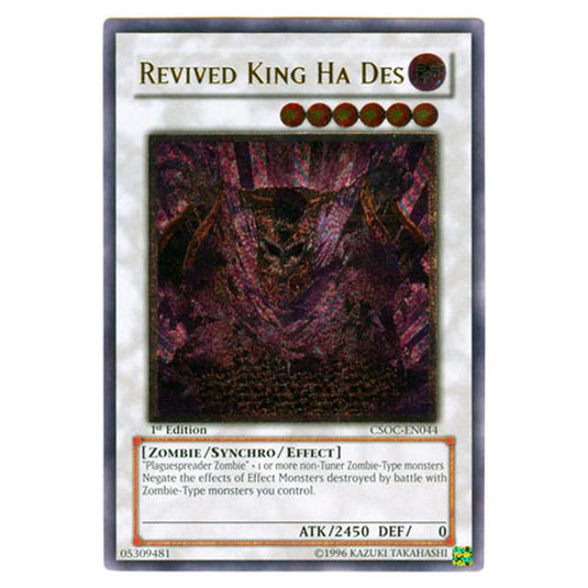 Yu-Gi-Oh! - Crossroads of Chaos - Revived King Ha Des (Ultimate Rare) CSOC-EN044