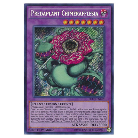 Yu-Gi-Oh! - Fusion Enforcers - Predaplant Chimerafflesia (Secret Rare) FUEN-EN009