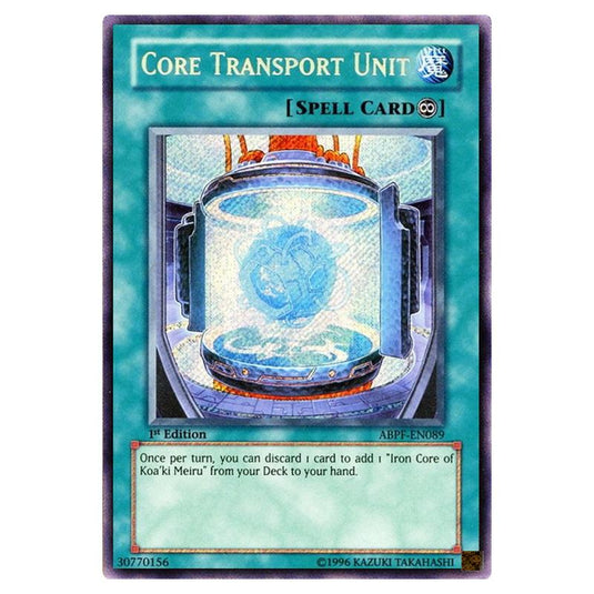 Yu-Gi-Oh! - Absolute Powerforce - Core Transport Unit (Secret Rare) ABPF-EN089