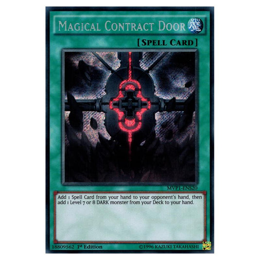 Yu-Gi-Oh! - Yu-Gi-Oh! The Dark Side of Dimensions Movie Pack Secret Edition - Magical Contract Door (Secret Rare) MVP1-ENS20