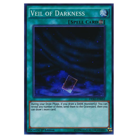 Yu-Gi-Oh! - Destiny Soldiers - Veil of Darkness (Super Rare) DESO-EN052