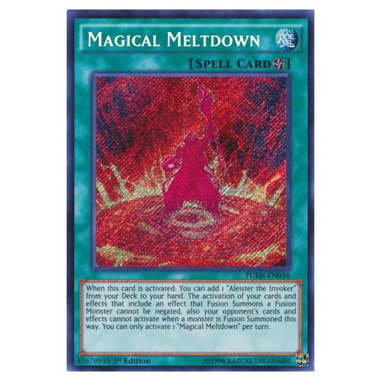 Yu-Gi-Oh! - Fusion Enforcers - Magical Meltdown (Secret Rare) FUEN-EN034