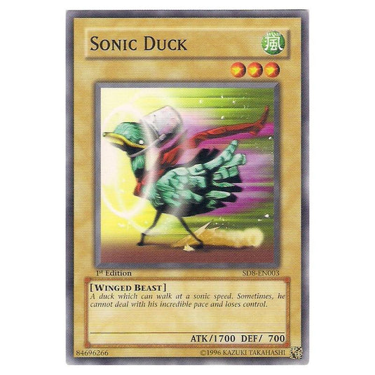 Yu-Gi-Oh! - Structure Deck - Lord of the Storm - Sonic Duck (Common) SD8-EN003