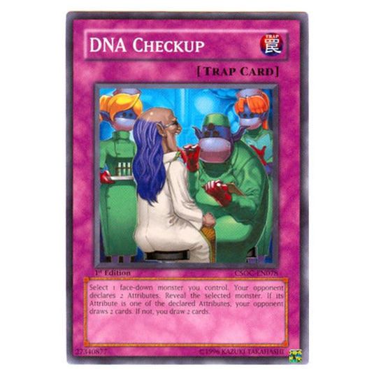 Yu-Gi-Oh! - Crossroads of Chaos - DNA Checkup (Common) CSOC-EN078