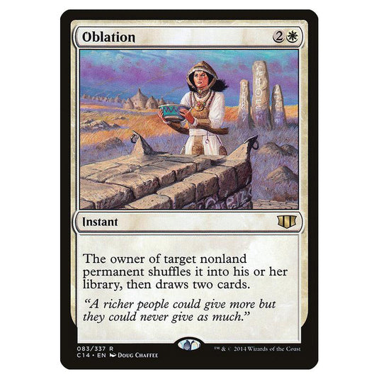 Magic The Gathering - Commander 2014 - Oblation - 83