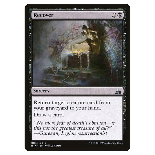 Magic The Gathering - Rivals Of Ixalan - Recover - 84/196