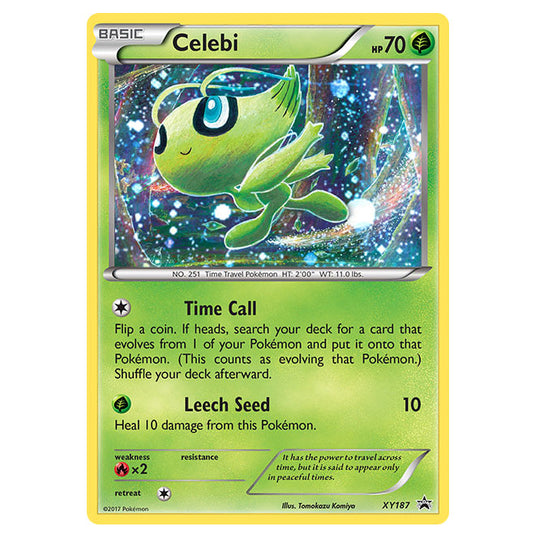 Pokemon - XY - XY Black Star Promos - Celebi - XY187