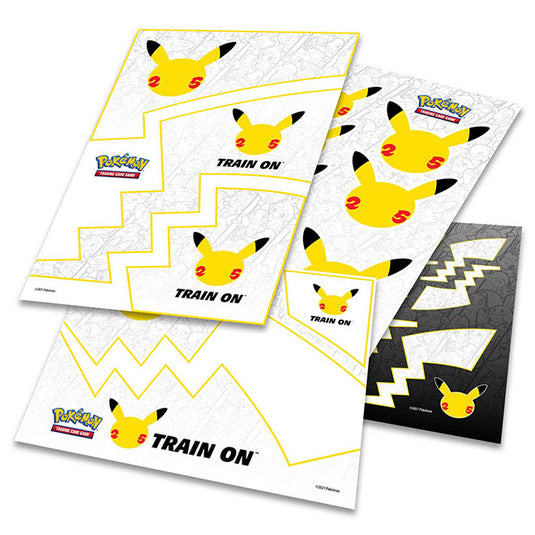 Pokemon - Celebrations Collectors Chest - Random Sticker Sheet