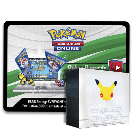 Pokemon - Celebrations - Elite Trainer Box - Online Code Card