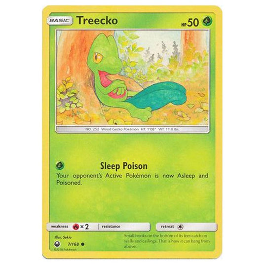 Pokemon - Sun & Moon - Celestial Storm - Treecko - 7/168 Pokemon - Sun & Moon - Celestial Storm - Treecko - 7/168