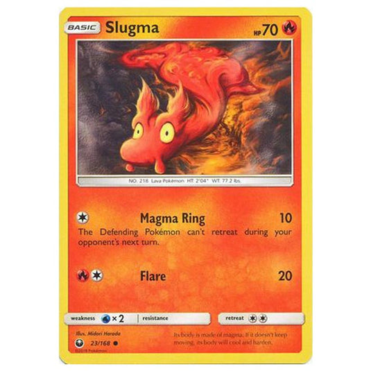 Pokemon - Sun & Moon - Celestial Storm - Slugma - 23/168