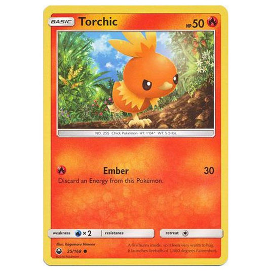 Pokemon - Sun & Moon - Celestial Storm - Torchic - 25/168