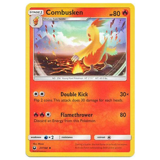 Pokemon - Sun & Moon - Celestial Storm - Combusken - 27/168