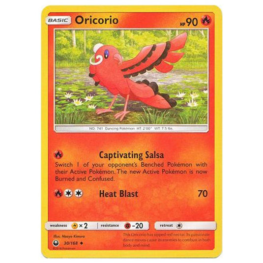 Pokemon - Sun & Moon - Celestial Storm - Oricorio - 30/168