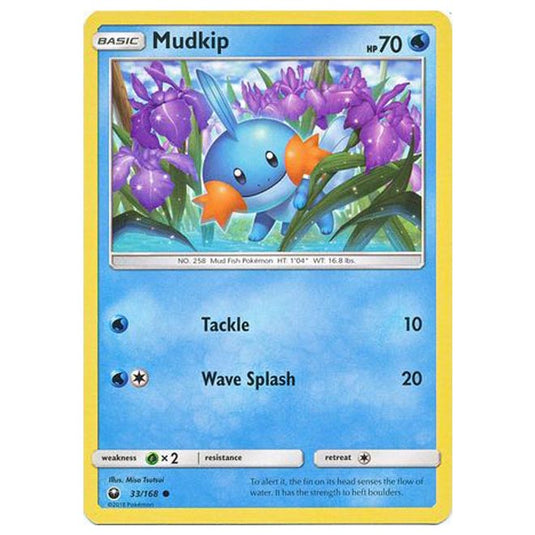 Pokemon - Sun & Moon - Celestial Storm - Mudkip - 33/168