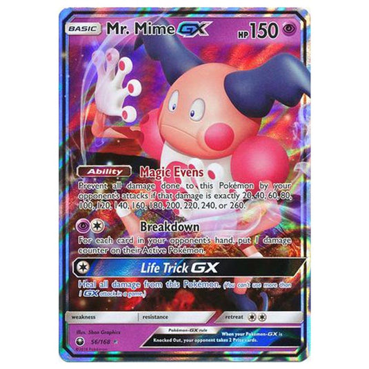 Pokemon - Sun & Moon - Celestial Storm - Mr. Mime-GX - 56/168