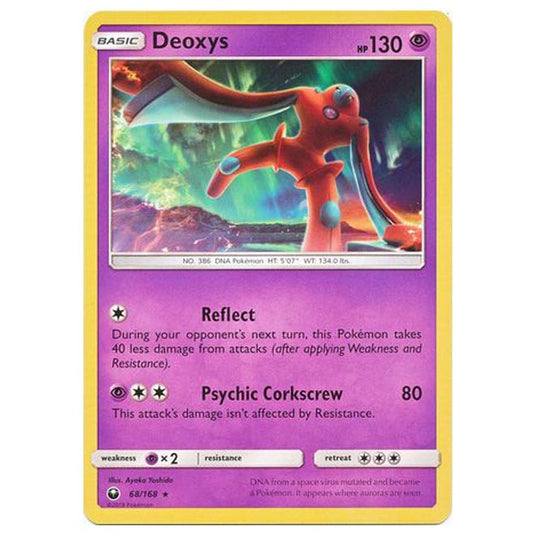 Pokemon - Sun & Moon - Celestial Storm - Deoxys - 68/168