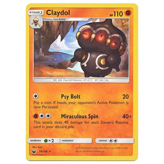 Pokemon - Sun & Moon - Celestial Storm - Claydol - 79/168