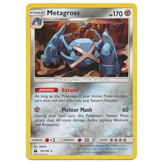 Pokemon - Sun & Moon - Celestial Storm - Metagross - 95/168