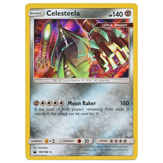 Pokemon - Sun & Moon - Celestial Storm - Celesteela - 100/168