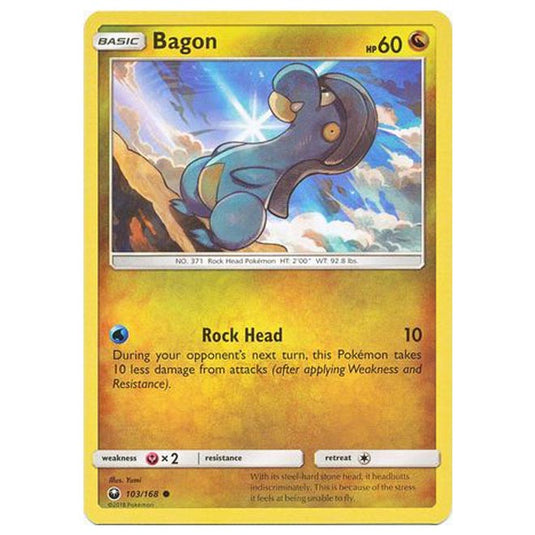 Pokemon - Sun & Moon - Celestial Storm - Bagon - 103/168