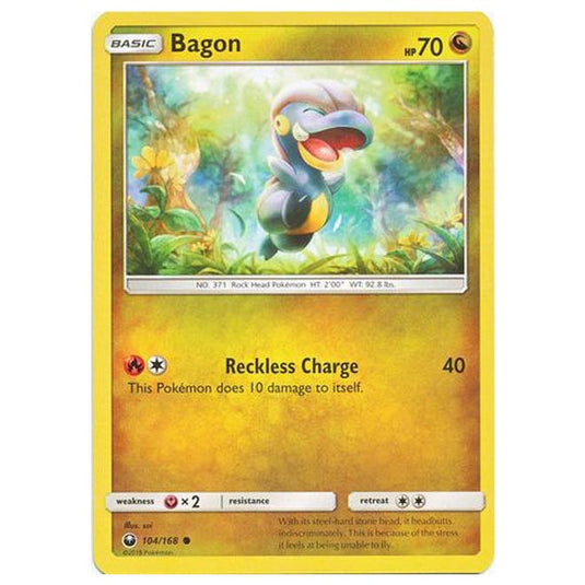 Pokemon - Sun & Moon - Celestial Storm - Bagon - 104/168