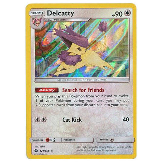 Pokemon - Sun & Moon - Celestial Storm - Delcatty - 121/168