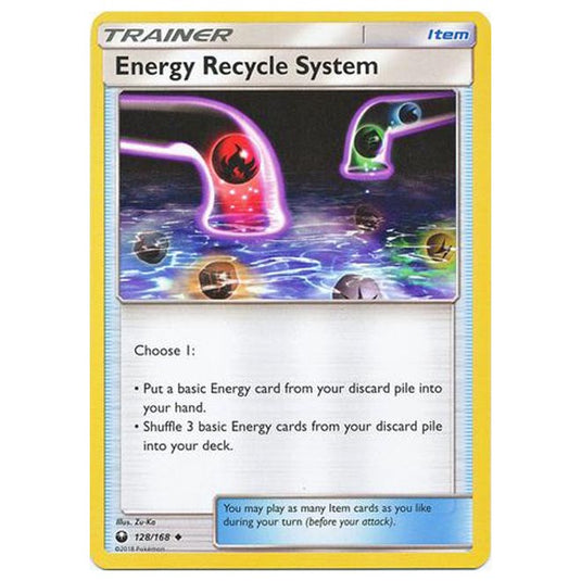 Pokemon - Sun & Moon - Celestial Storm - Energy Recycle System - 128/168