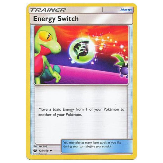 Pokemon - Sun & Moon - Celestial Storm - Energy Switch - 129/168