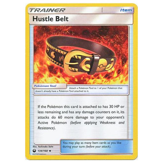 Pokemon - Sun & Moon - Celestial Storm - Hustle Belt - 134/168