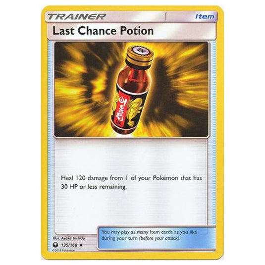 Pokemon - Sun & Moon - Celestial Storm - Last Chance Potion - 135/168