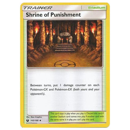 Pokemon - Sun & Moon - Celestial Storm - Shrine of Punishments - 143/168