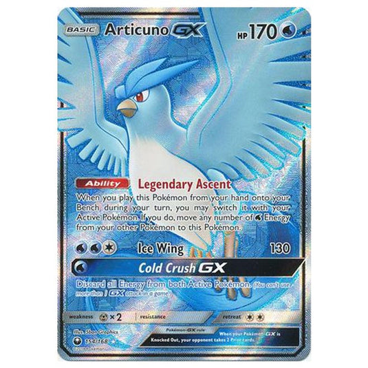 Pokemon - Sun & Moon - Celestial Storm - Articuno-GX (Full Art) - 154/168