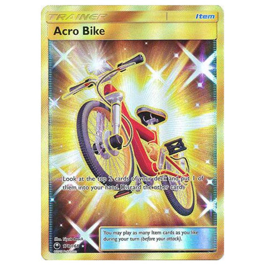 Pokemon - Sun & Moon - Celestial Storm - Acro Bike (Secret Rare) - 178/168