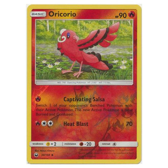 Pokemon - Sun & Moon - Celestial Storm - Oricorio (Reverse Holo) - 30/168