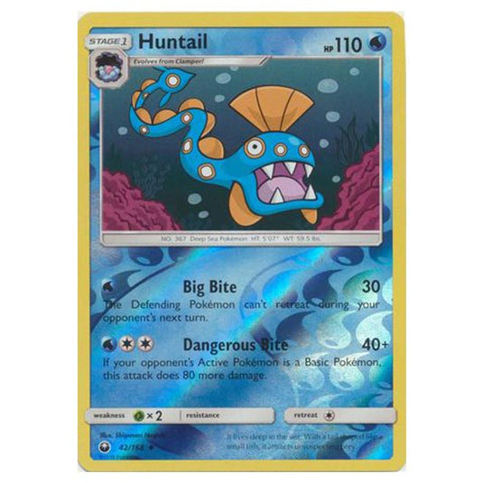 Pokemon - Sun & Moon - Celestial Storm - Huntail (Reverse Holo)