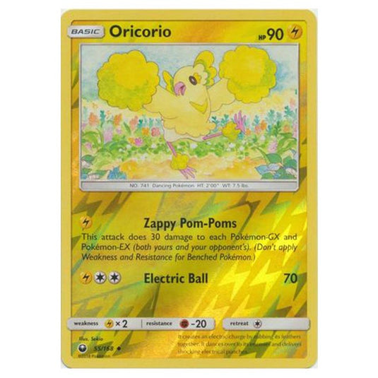 Pokemon - Sun & Moon - Celestial Storm - Oricorio (Reverse Holo) - 55/168