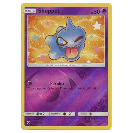 Pokemon - Sun & Moon - Celestial Storm - Shuppet (Reverse Holo) - 64/168