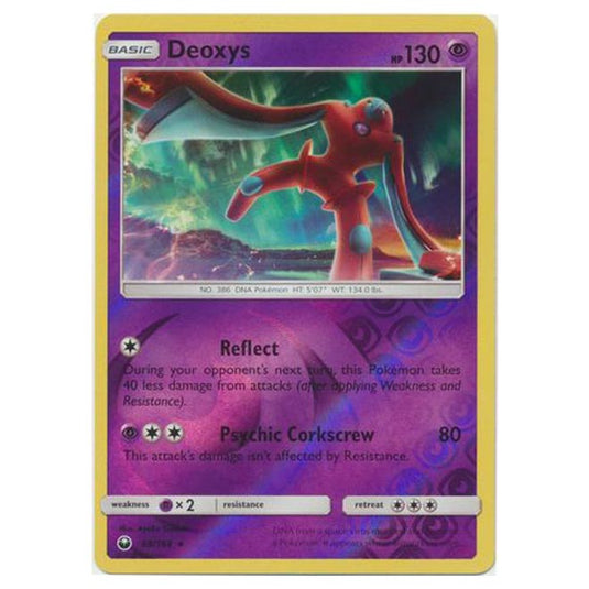 Pokemon - Sun & Moon - Celestial Storm - Deoxys (Reverse Holo) - 68/168