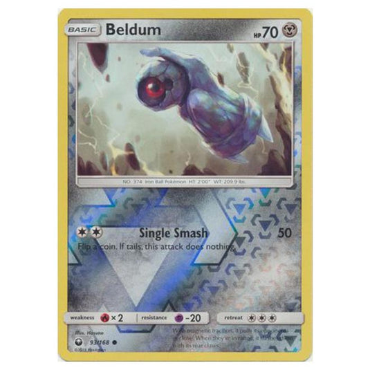 Pokemon - Sun & Moon - Celestial Storm - Beldum (Reverse Holo) - 93/168