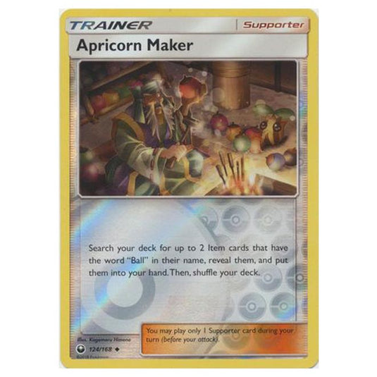 Pokemon - Sun & Moon - Celestial Storm - Apricorn Maker (Reverse Holo) - 124/168