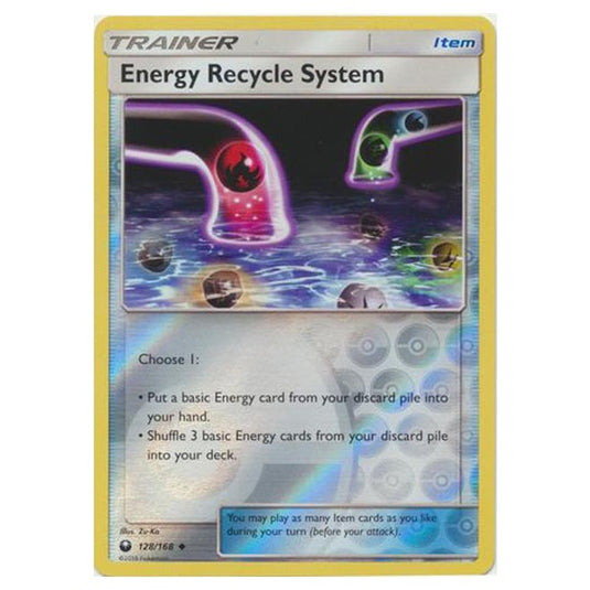 Pokemon - Sun & Moon - Celestial Storm - Energy Recycle System (Reverse Holo) - 128/168