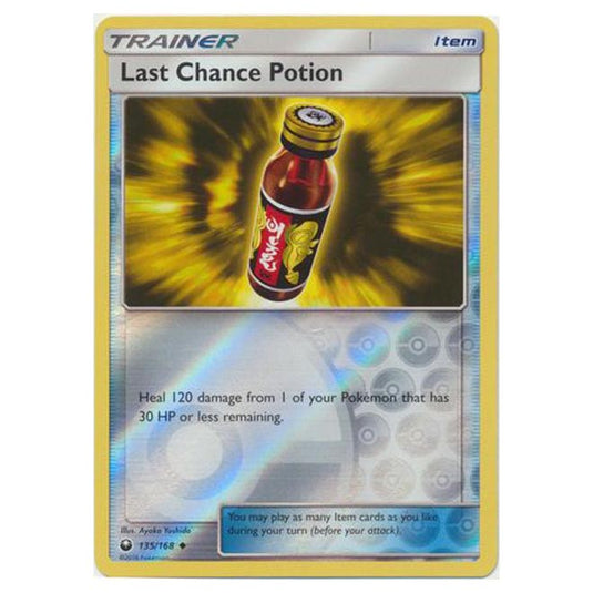 Pokemon - Sun & Moon - Celestial Storm - Last Chance Potion (Reverse Holo) - 135/168