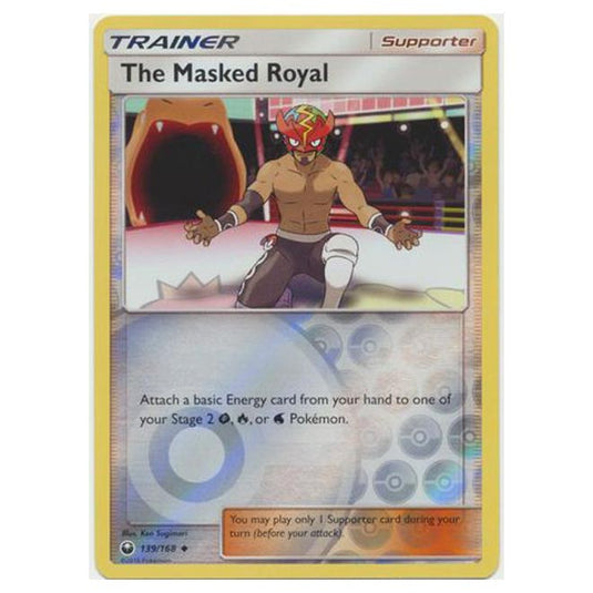 Pokemon - Sun & Moon - Celestial Storm - The Masked Royal (Reverse Hol Pokemon - Sun & Moon - Celestial Storm - The Masked Royal (Reverse Hol